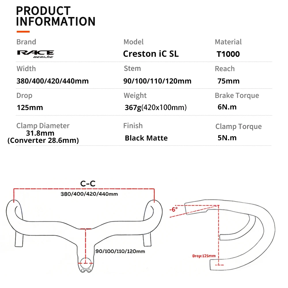 Manubrio da Strada Race CIC SL - Edelweiss Stem Cell recensione e prezzo