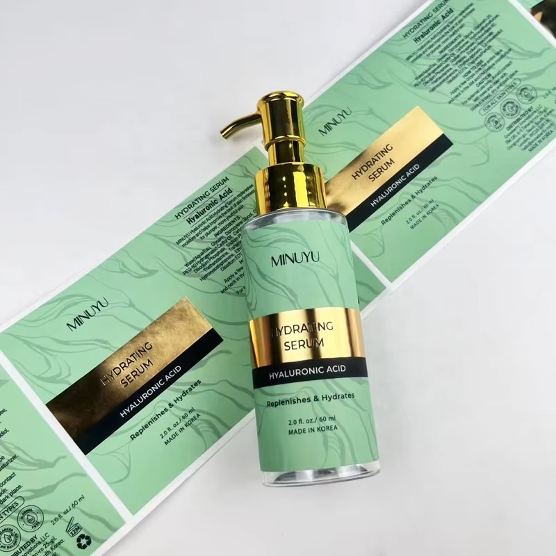 Adesivi biodegradabili stampat - Luxury Skincare Labels recensione e prezzo