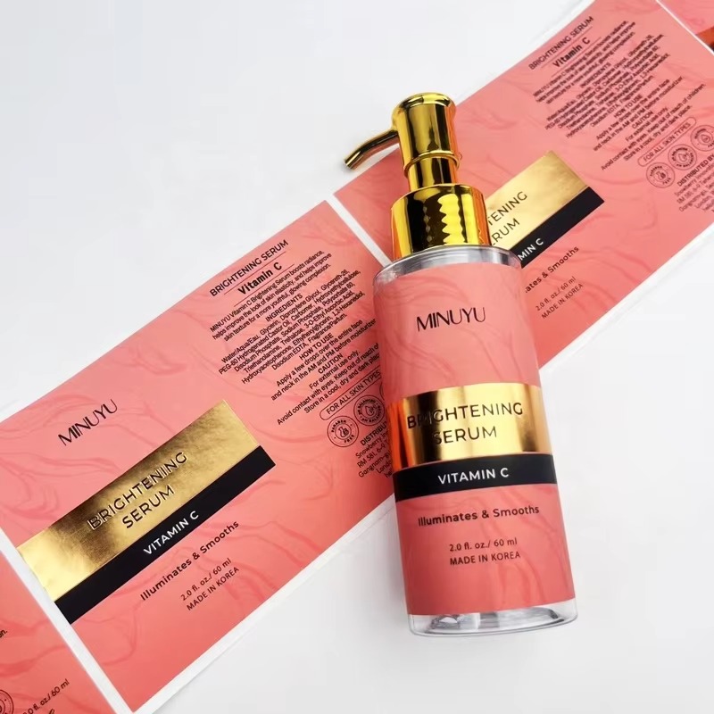 Adesivi biodegradabili stampat - Luxury Skincare Labels recensione e prezzo